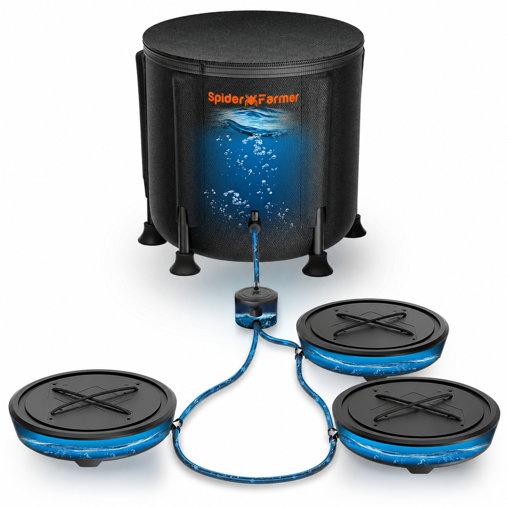 Spider Farmer 3-Pack Gravity-Fed Self-Watering System